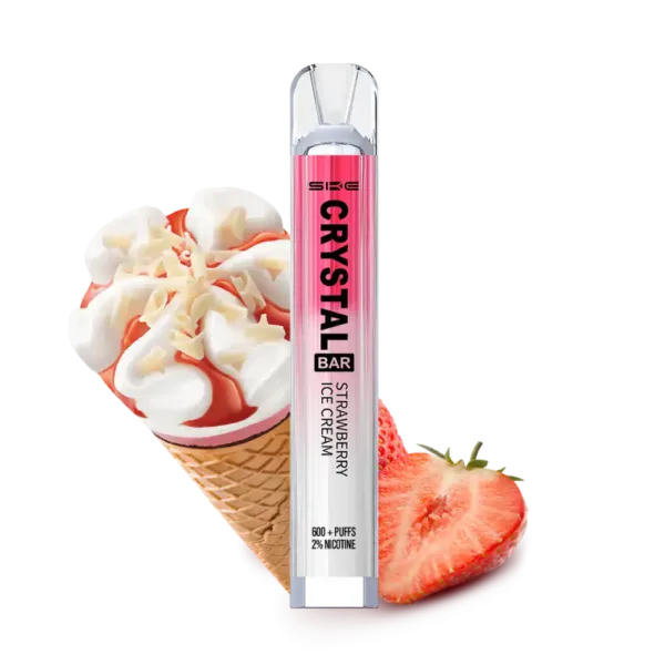 Ske Crystal Bar Strawberry Ice Cream 20mg
