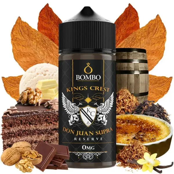Kings Crest & Bombo Don Juan Supra Reserve 100ml
