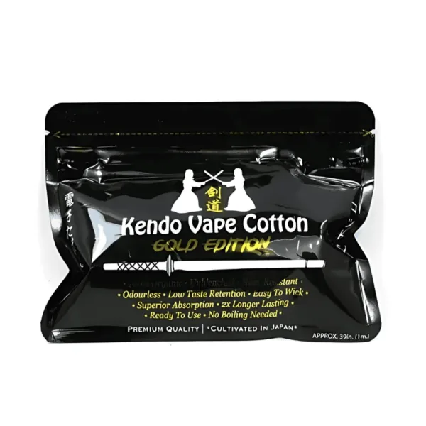 Kendo Vape Cotton Gold Edition