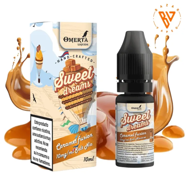 Omerta Sweet Dreams Salts Caramel Fusion 10ml