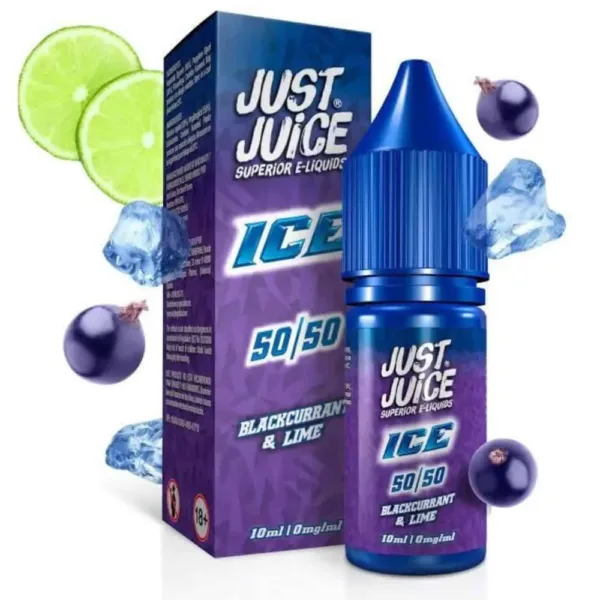 Just Juice Blackcurrant Lime 50/50 10ml