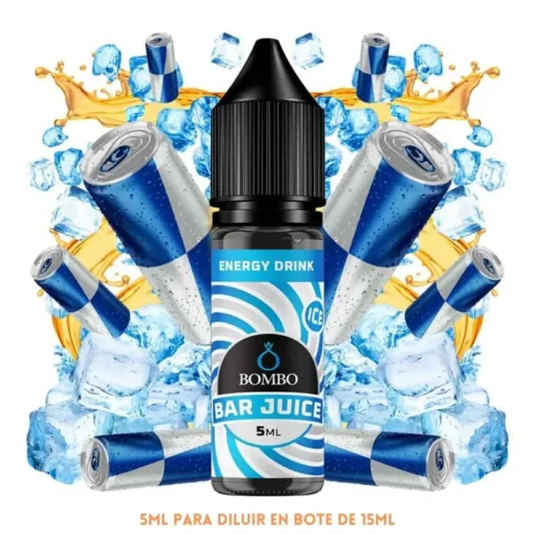Aroma Bombo Bar Juice Energy Drink Ice Mini Longfill