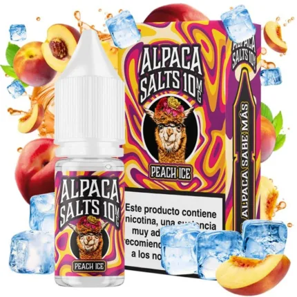 Alpaca Salts Peach Ice